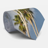 Tropical Fan Palm Krawatte (Gerollt)
