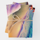 Tropical Fantasy Beach Sunset Geschenkpapier Set (Beispiel)