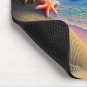 Tropical Fantasy Beach Sunset Mousepad (Ecke)
