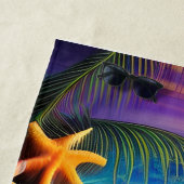 Tropical Fantasy Beach Sunset Strandtuch (Beispiel)