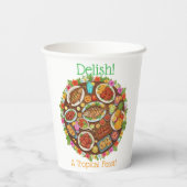 Tropical Feast Pappbecher (Rückseite)