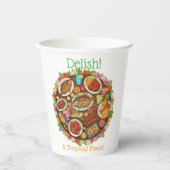 Tropical Feast Pappbecher (Vorderseite)