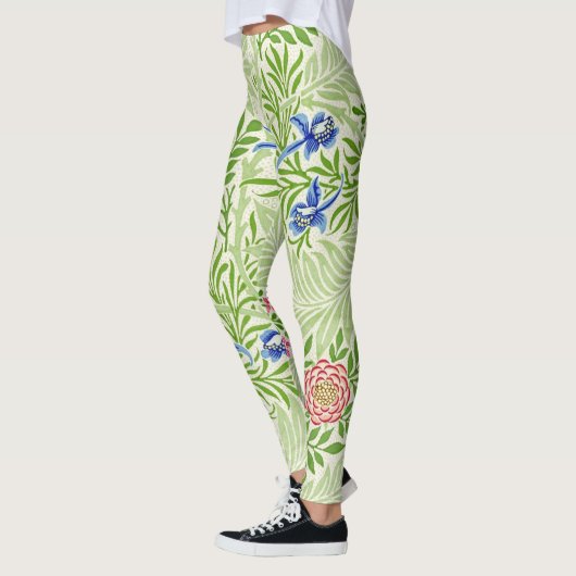 Tropical Ferns and Blume William Morris Pattern Leggings (Links)