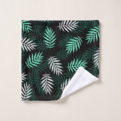 Tropical Ferns Badhandtuch Set (Waschlappen)