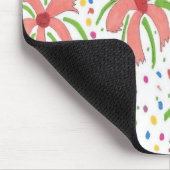 Tropical Fiesta Blume Mousepad (Ecke)