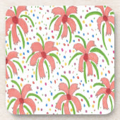 Tropical Fiesta Blume Untersetzer (Vorderseite)