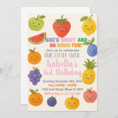 Tropical Fiesta zum Geburtstag Einladung (Vorne/Hinten)