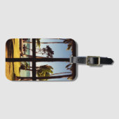 Tropical Fiji Beach Scene bc ltcnm Gepäckanhänger (Vorderseite (Horizontal))
