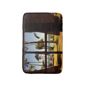 Tropical Fiji Beach Scene bmcnm Badematte (Vorderseite Vertikal)