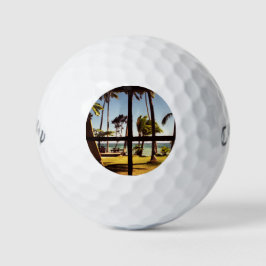 Tropical Fiji Beach Scene cwb gbcnm Golfball