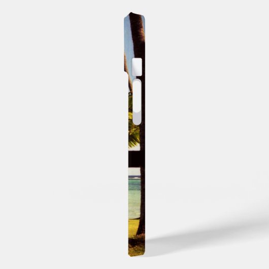 Tropical Fiji Beach Scene iphcna Case-Mate iPhone Hülle (Rückseite / Links)