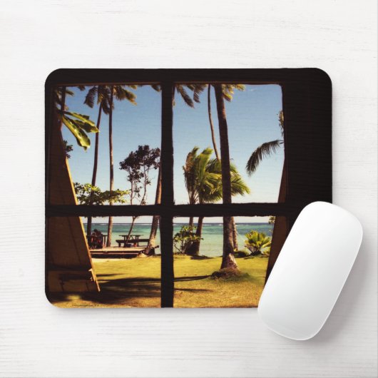 Tropical Fiji Beach Scene mpcna Mousepad (Mit Mouse)