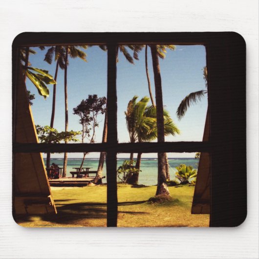 Tropical Fiji Beach Scene mpcna Mousepad (Vorne)