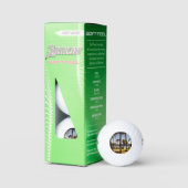 Tropical Fiji Beach Scene ssf gbcnm Golfball (Verpackung)