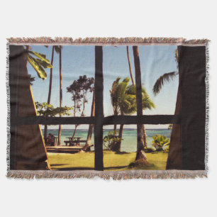 Tropical Fiji Beach Scene tbcna Decke