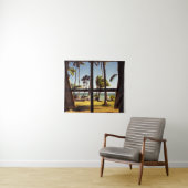 Tropical Fiji Beach Scene wtcnm Wandteppich (Beispiel (Horizontal))