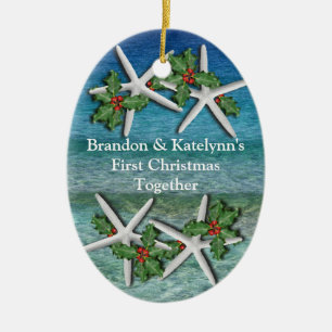 Tropical First Christmas Personalisierte Ornament