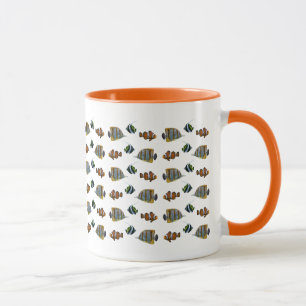 Tropical-Fisch-Wahnsinn-Tasse Tasse