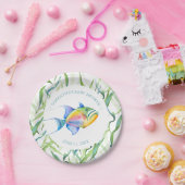 Tropical Fish Baby Dusche Pappteller (Party)