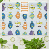 Tropical Fish Kitchen Handtuch 16" x 24" (Gefaltet)