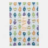 Tropical Fish Kitchen Handtuch 16" x 24" (Vertikal)