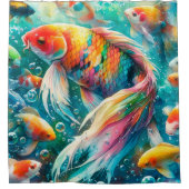 Tropical Fish Shower Curtain Duschvorhang (Vorderseite)