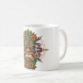 Tropical Flame Mask Kaffeetasse (VorderseiteRechts)