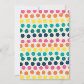 Tropical Flamingle Baby Shower Einladung (Rückseite)