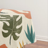 Tropical Flamingo and Palm Tree Pattern Tischdecke (Beispiel)