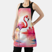 Tropical Flamingo Art Schürze (InSitu)
