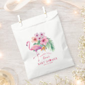 Tropical Flamingo Baby Dusche Gefallen Tasche Geschenktütchen (Ausgeschnitten)