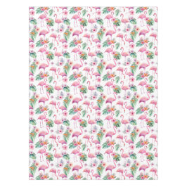 Tropical Flamingo Baby Shower Tableclout Tischdecke