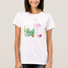 Tropical Flamingo Beach Top