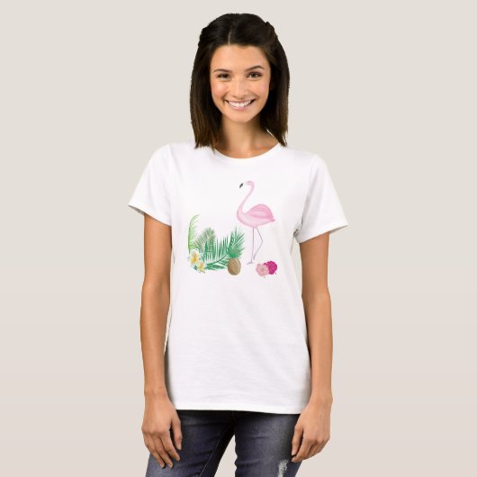 Tropical Flamingo Beach Top (Vorne ganz)