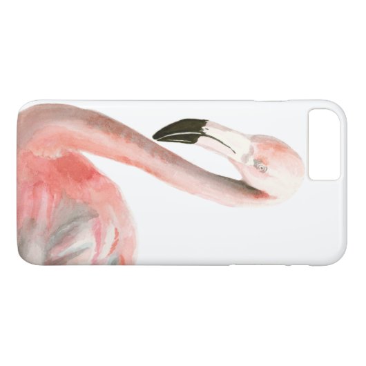 Tropical Flamingo Bird Case-Mate iPhone Hülle (Rückseite (Horizontal))