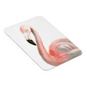 Tropical Flamingo Bird Magnet (Rechte Seite)