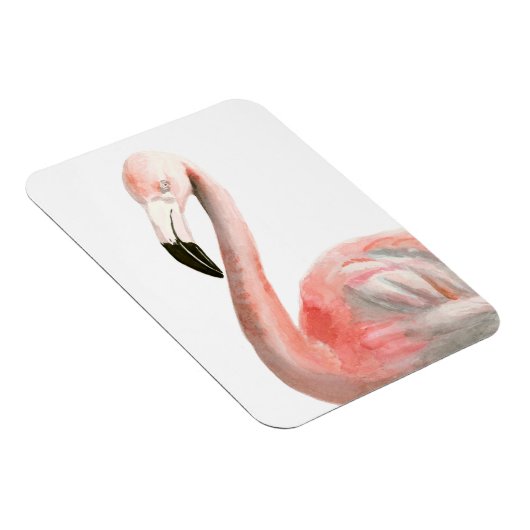 Tropical Flamingo Bird Magnet (Rechte Seite)