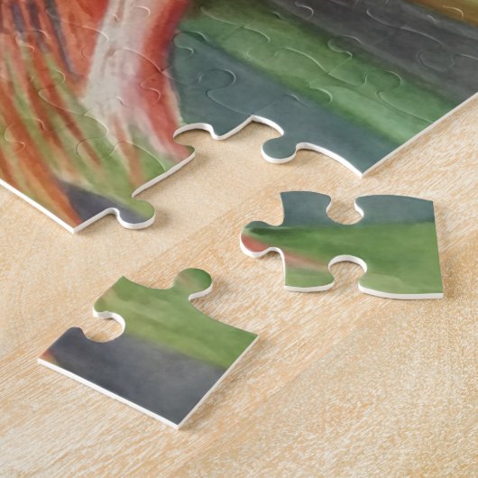 Tropical Flamingo Bird Puzzle (Seite)