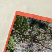 Tropical Flamingo Birds Beach Handtuch (Beispiel)