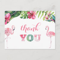 Tropical Flamingo Birthday PartyVielen Dank