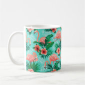 Tropical Flamingo Coffee Tasse (Links)