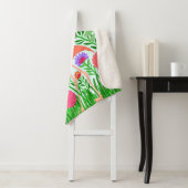 Tropical Flamingo Floral Butterfly Garden Sherpadecke (Beispiel)