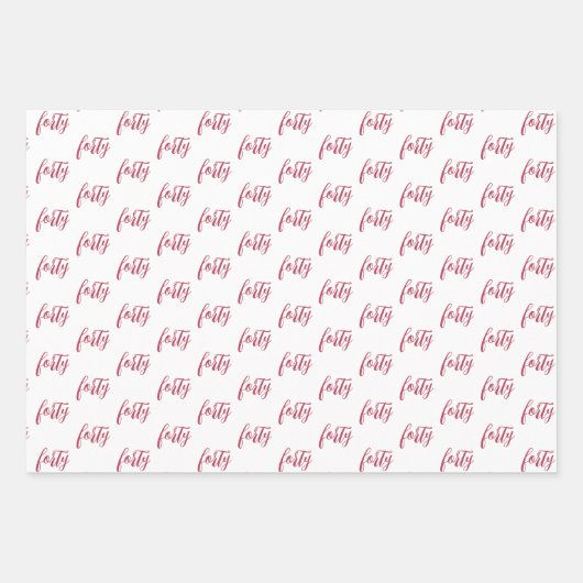 Tropical Flamingo Geschenkpapier Set (Vorderseite 2)