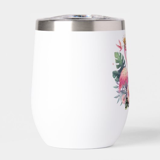 Tropical Flamingo Glam (Vorderseite)