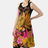 Tropical Flamingo: Hibiskus Summer Pattern Schürze (InSitu)