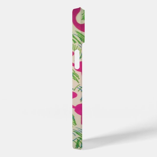 Tropical Flamingo iPhone Case (Rückseite / Rechts)