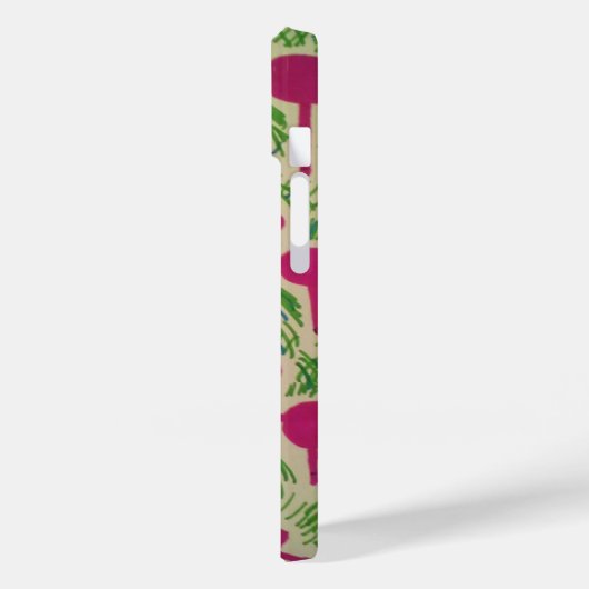 Tropical Flamingo iPhone Case (Rückseite / Links)