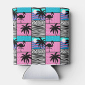Tropical Flamingo Miami Beach Junggeselinnen-Absch Dosenkühler (Rückseite)