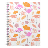 Tropical Flamingo Notizblock (Vorderseite)