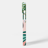 Tropical Flamingo Paradise Case-Mate iPhone Hülle (Rückseite / Links)